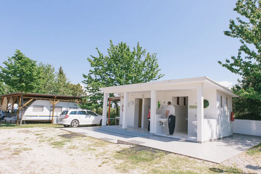 Pogled na more iz Autokampa Tramontana — 14