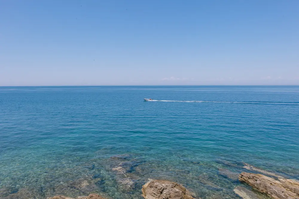 Pogled na more iz Autokampa Tramontana — 19