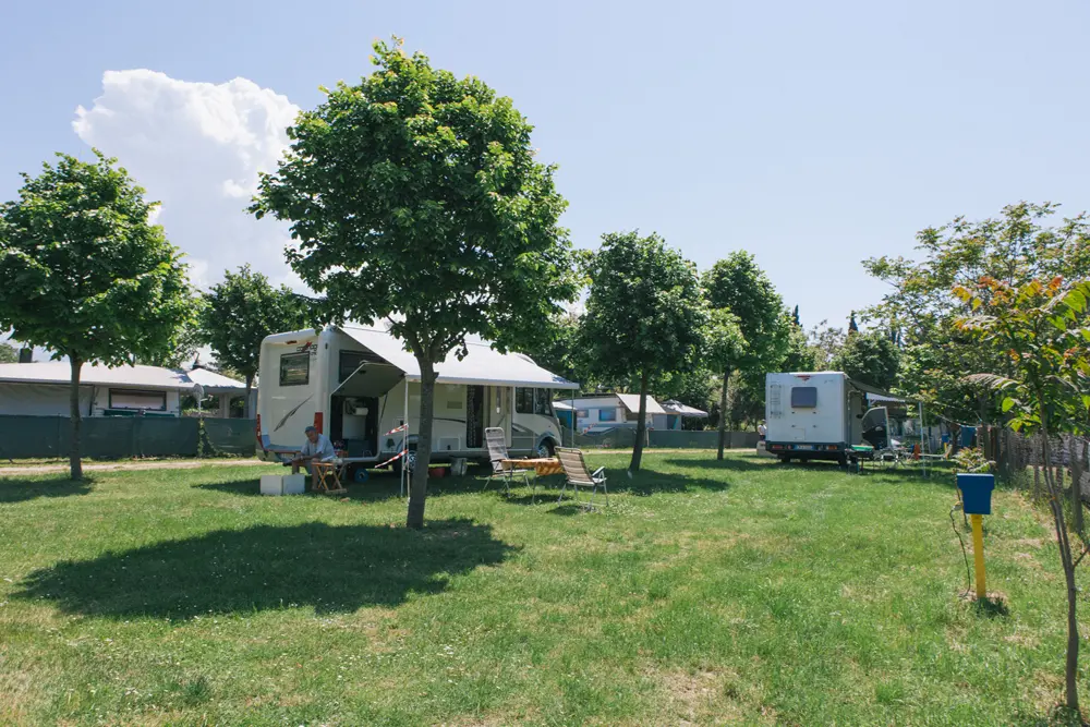 Pogled na more iz Autokampa Tramontana — 25